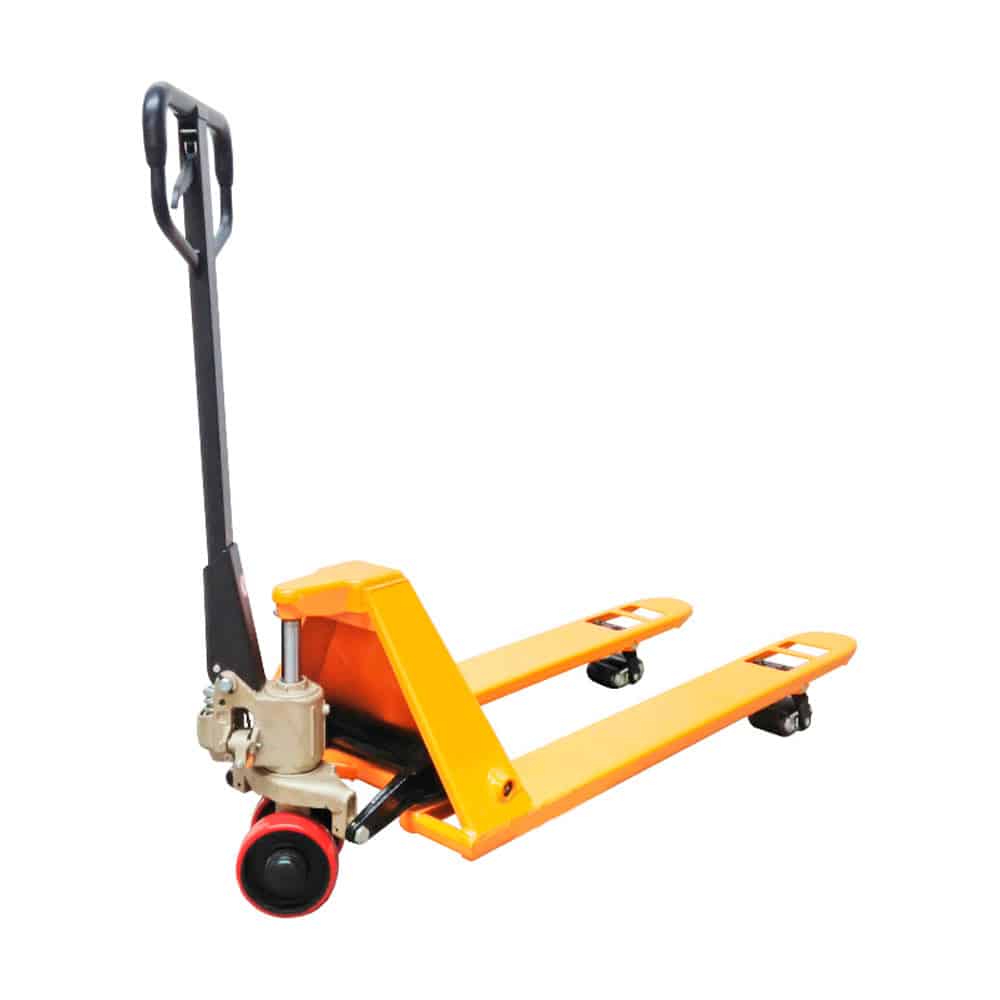 Гидравлическая тележка Рокла Kion NTG 1500 Низкопрофильная Гидравлическая тележка 1.5т Низкопрофильная 51мм Рокла Kion NTG 1500