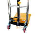 Гидравлический штабелер платформенный 400кг высота подъема 1415мм KL0415