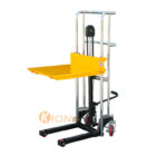 Гидравлический штабелер платформенный 400кг высота подъема 1415мм KL0415