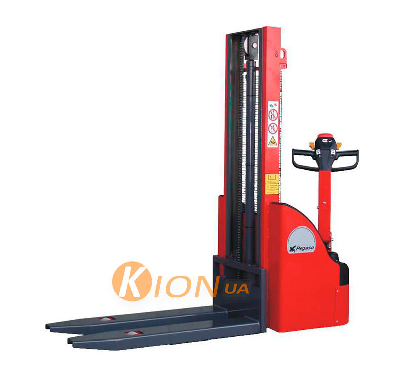 Электрический штабелер 1.2т высота подъема 3600мм PEGASO LIFT W1236
