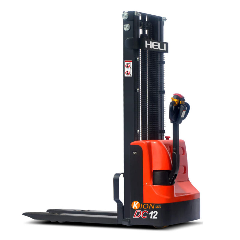 Электрический штабелер 1.2т высота подъема 3500мм Heli CDD12J