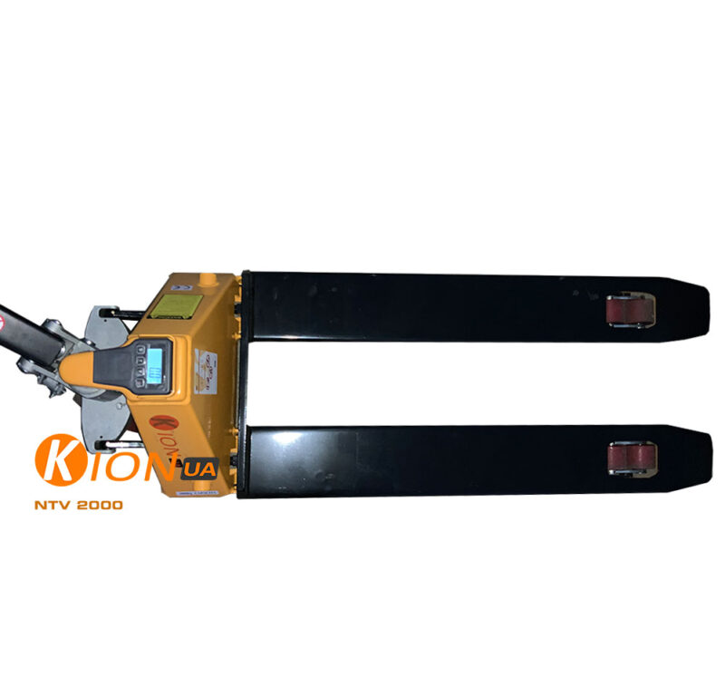 Гидравлическая тележка 2т Рокла с весами Kion NTV 2000