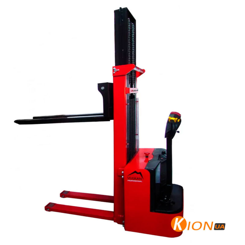 Электрический штабелер 1.5т высота подъем 2500мм Vulkan CTQB 1500