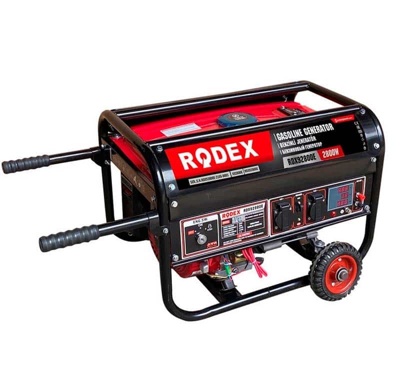 Генератор бензиновый RODEX RDX92800E 2.8/3.0 кВт