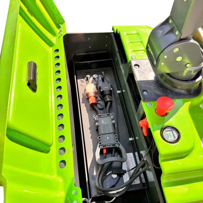 Електричний візок 2т Рокла з платформою JAC CBD 20 (Li-Ion 24В/200Аг)