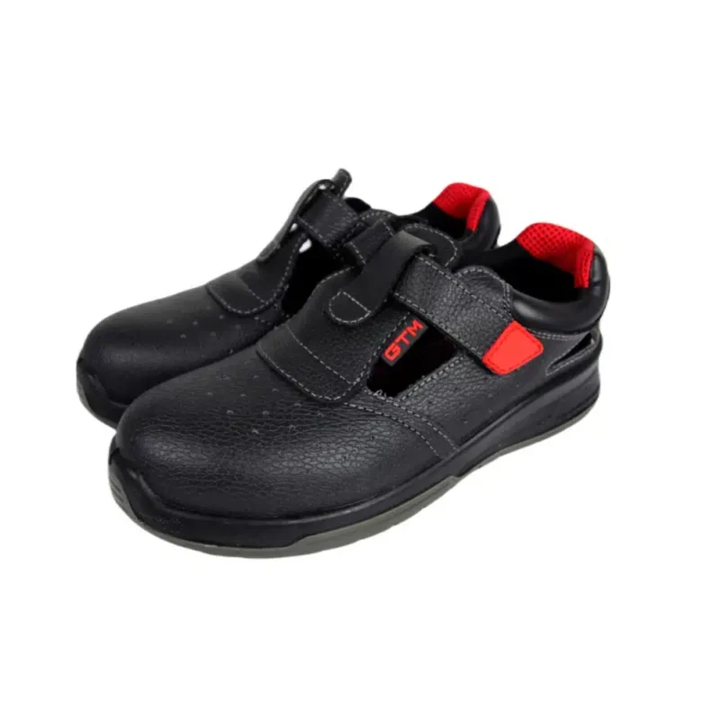 Кожаные рабочие сандали с композитным носком и стелькой GTM SM-009C Евростандарт