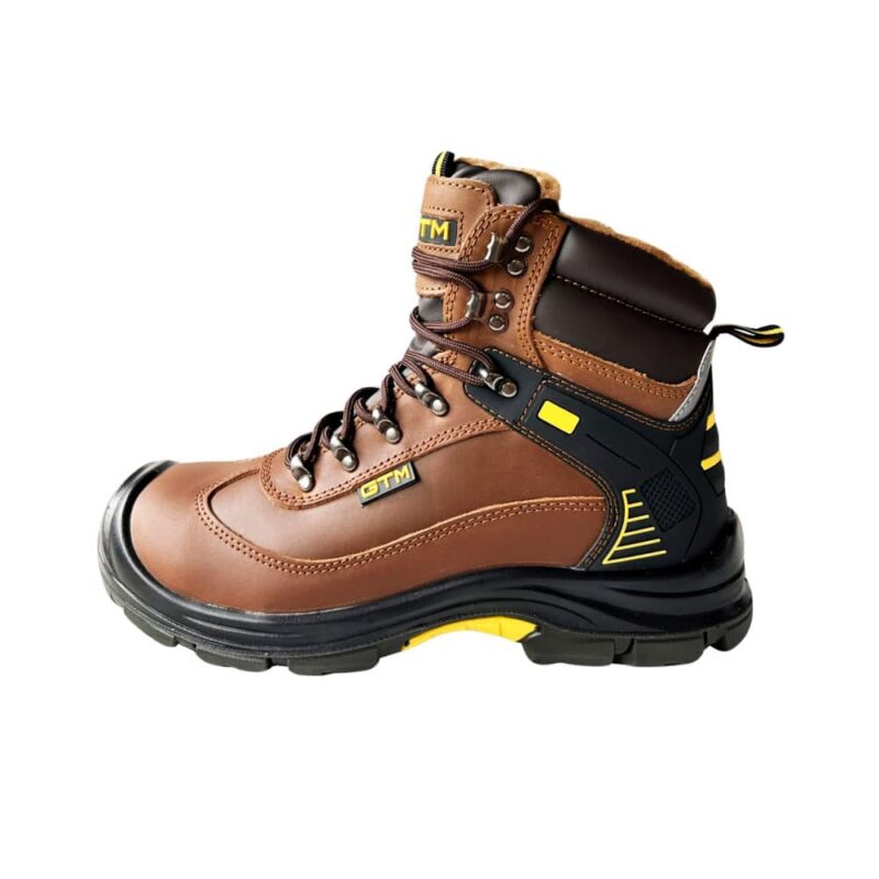 Ботинки рабочие кожаные утепленные GTM SM-075W Active с композитным носком и стелькой