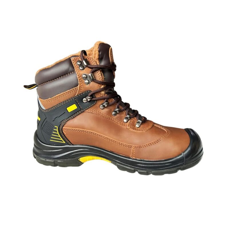 Ботинки рабочие кожаные утепленные GTM SM-075W Active с композитным носком и стелькой
