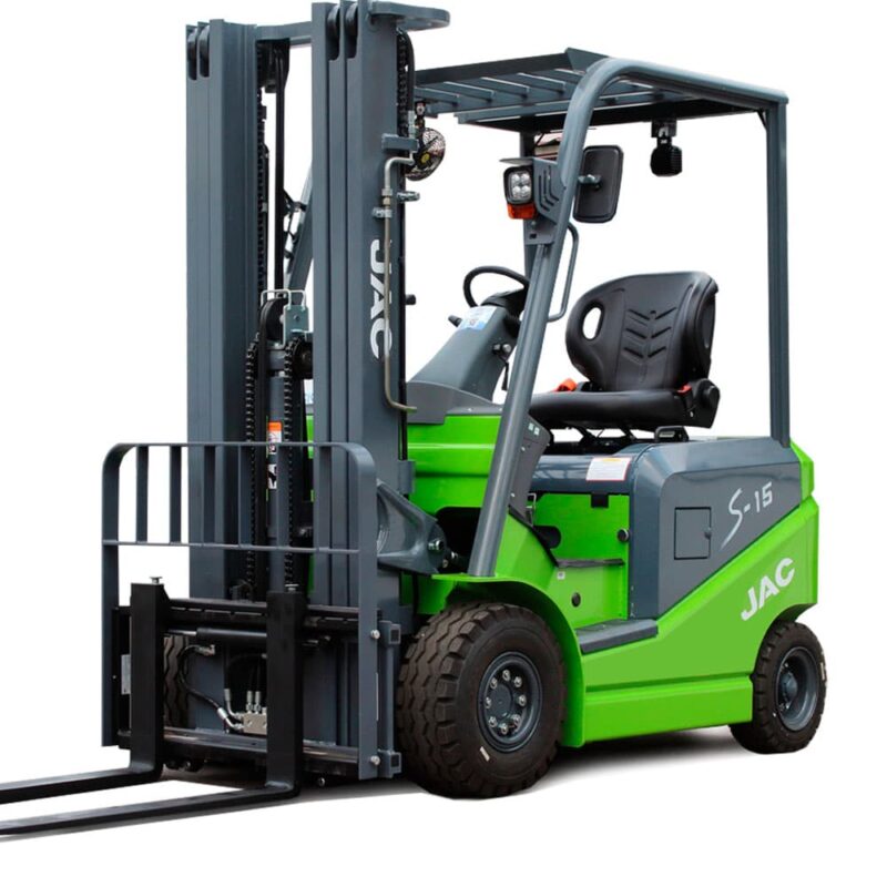 Электрический погрузчик 1.5т. Высота подъема 4.8м. Li-ion AKБ. Jac CPD15