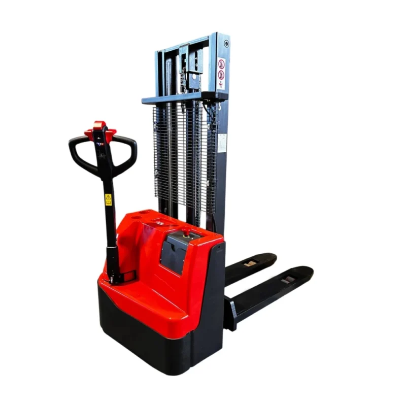 Электрический штабелер 1.5т высота подъем 2.6м GTM PSE15L-C2 2600 АКБ GEL 24В 75 Ач