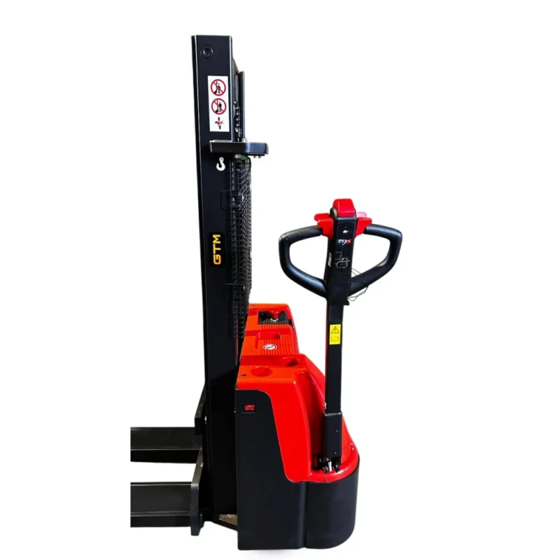 Электрический штабелер 1.5т высота подъем 2.6м GTM PSE15L-C2 2600 АКБ GEL 24В 75 Ач