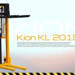 Гидравлический штабелер 2т высота подъема 1500мм Kion KL 2015 Гидравлический штабелер 2т высота подъема 1500мм Kion KL 2015